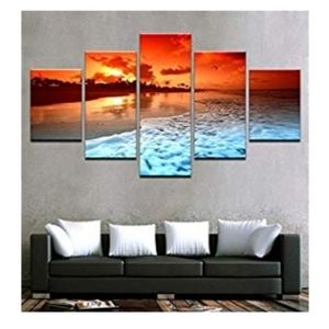Frameless Canvas Painting